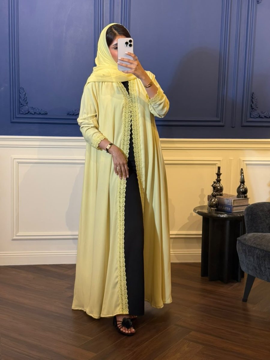 عباية صيفية بامتياز ☀️🤍