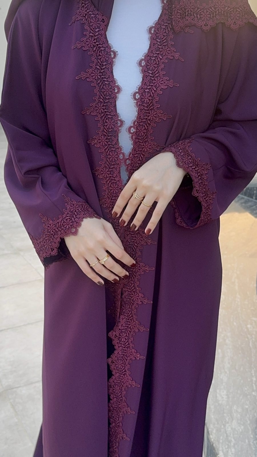 عباية دانتيل