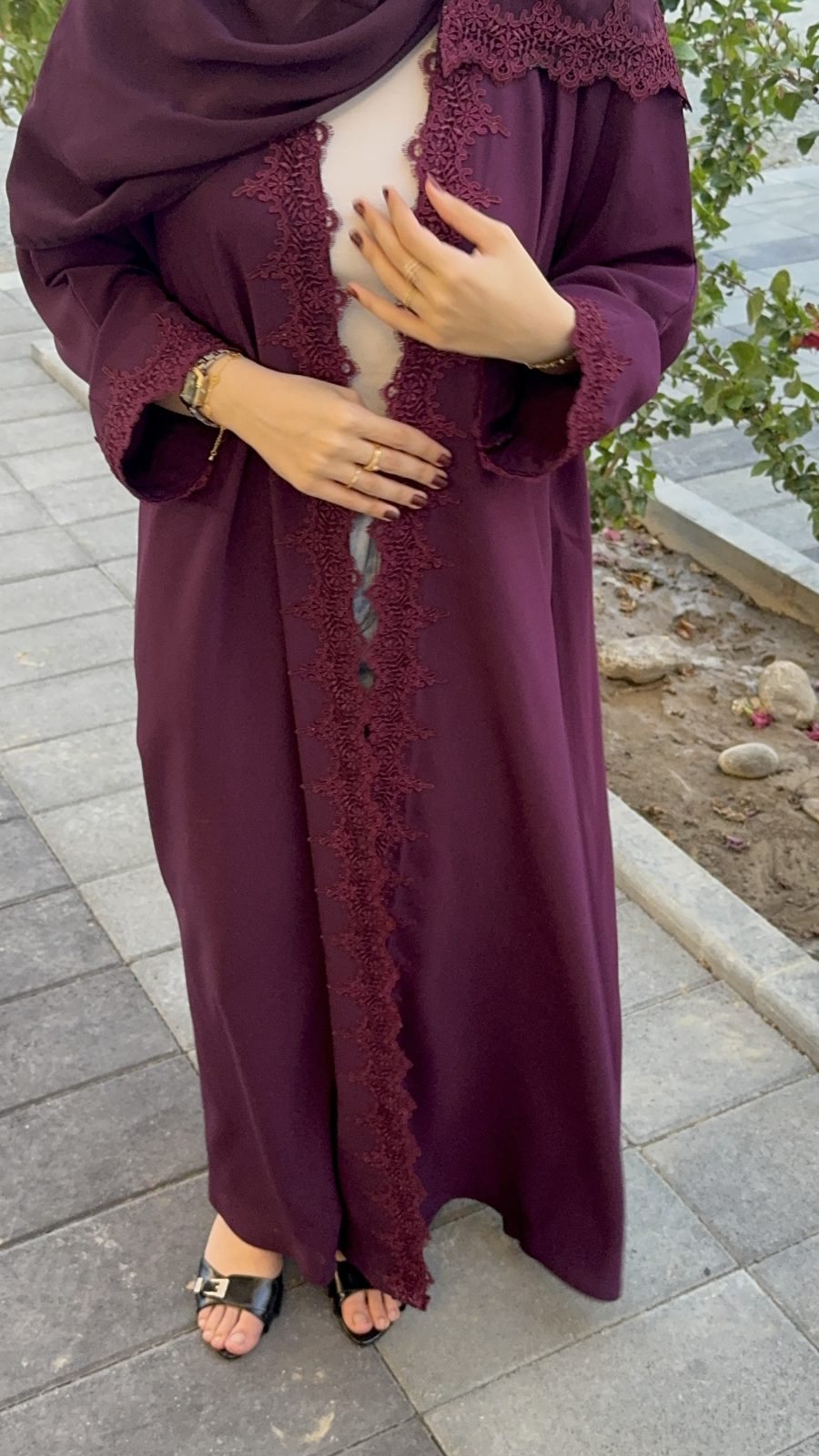 عباية دانتيل