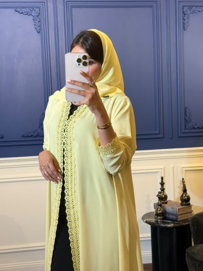 عباية صيفية بامتياز ☀️🤍