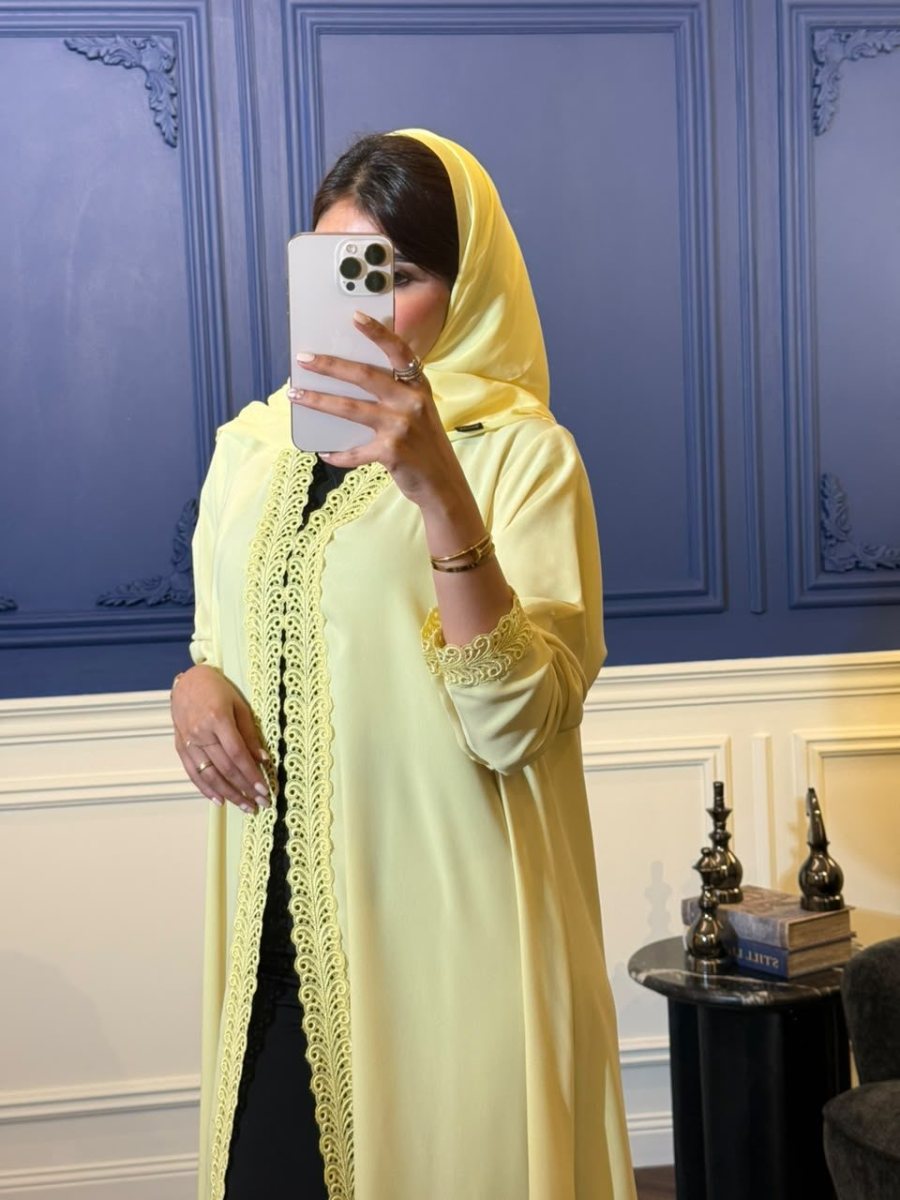 عباية صيفية بامتياز ☀️🤍