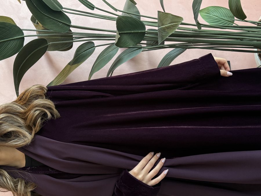 velvet Abaya