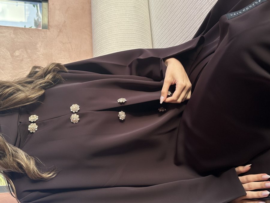 Abaya with sheila
