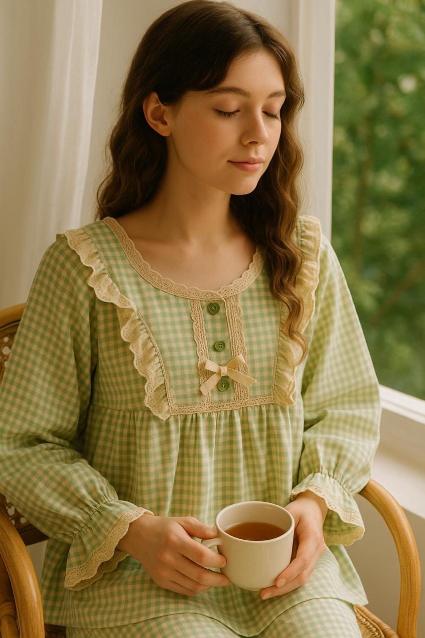 Soft Mint Night Set