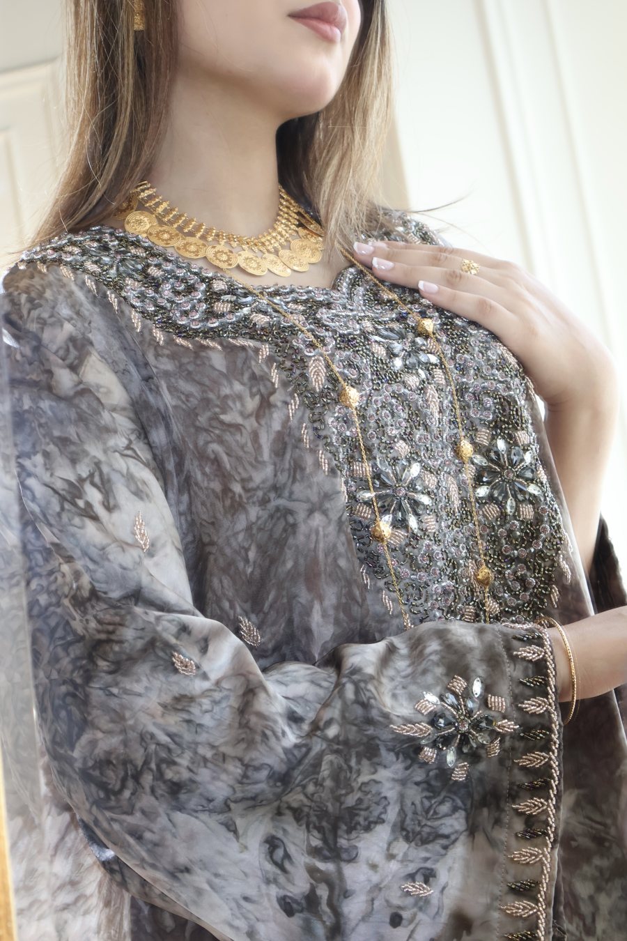 silk dress