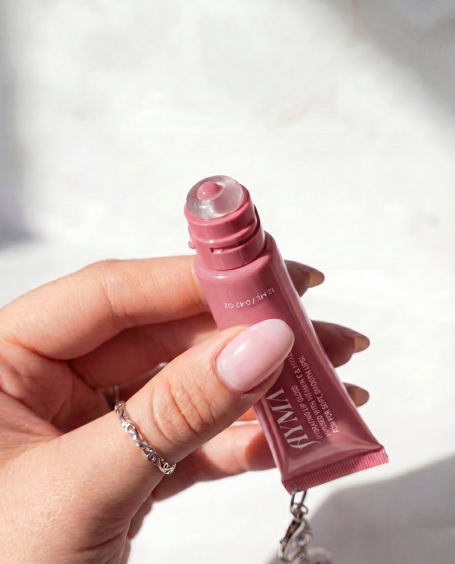 Peach glaze lip gloss