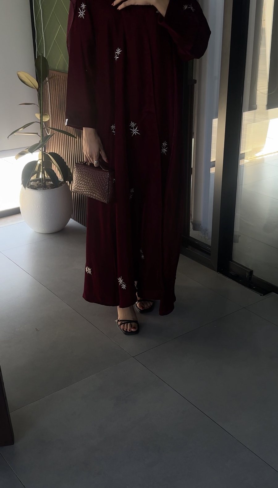 velvet Abaya