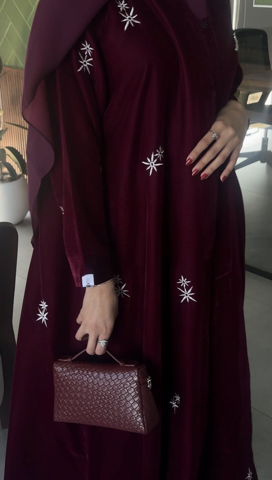 velvet Abaya