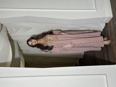 Dress with sheila