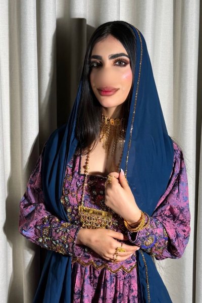 لبسة الهبه خام حرير