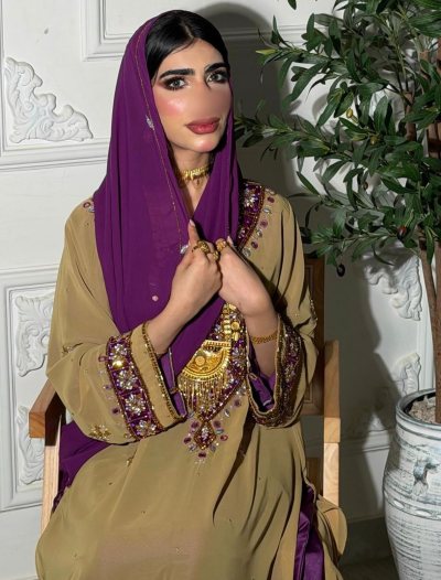 لبسة راقية مع شيلة هدية