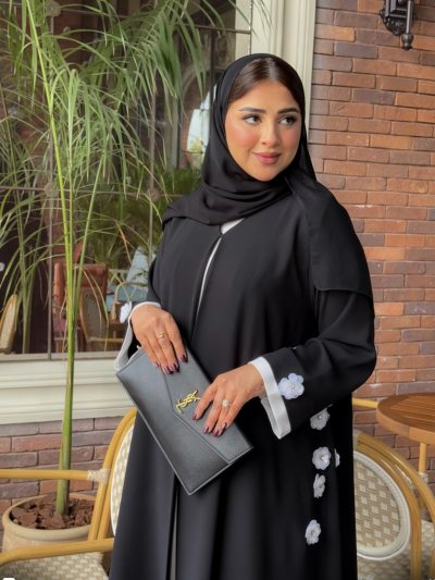 Flower abaya