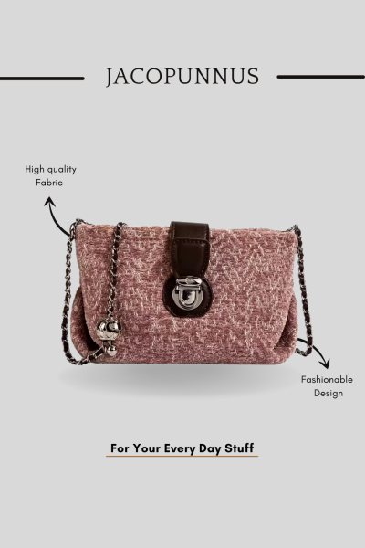 حقيبة يد وردية - Pink Hand Bag
