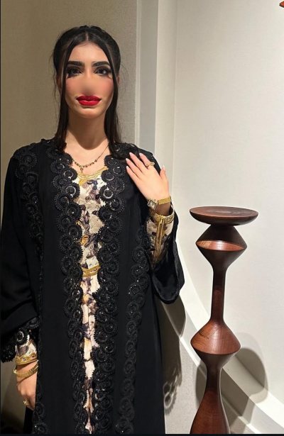 عباية الشيفون المميزه