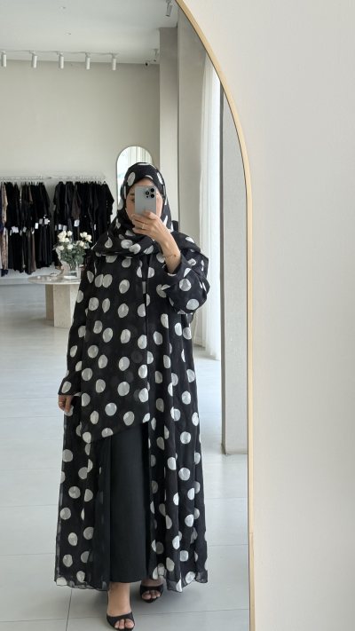 عبايا دبل شيفون