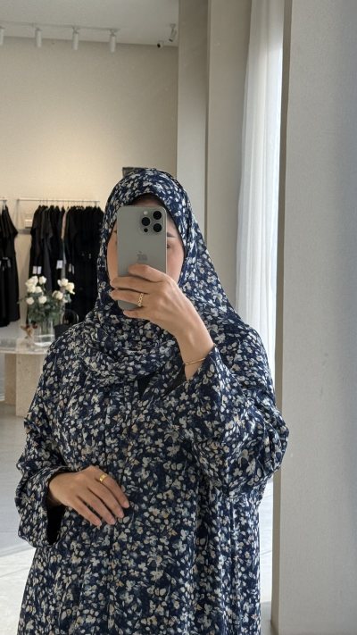 دبل شيفون مزخرف فاخر 🌸