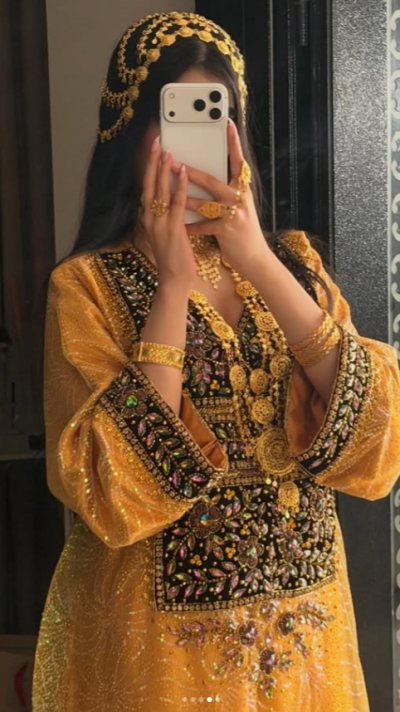 لبسة الذهب