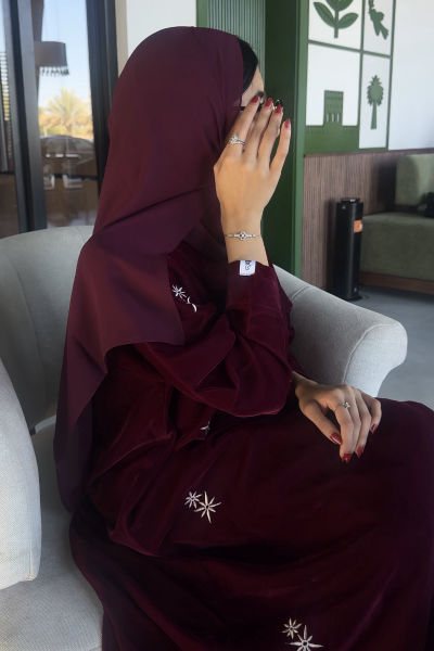 velvet Abaya