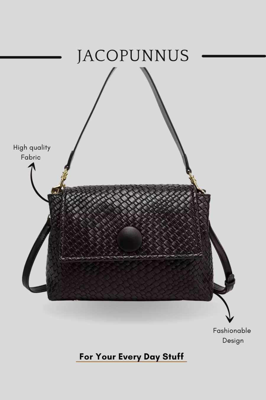 حقيبة يد سوداء - Black  Hand Bag