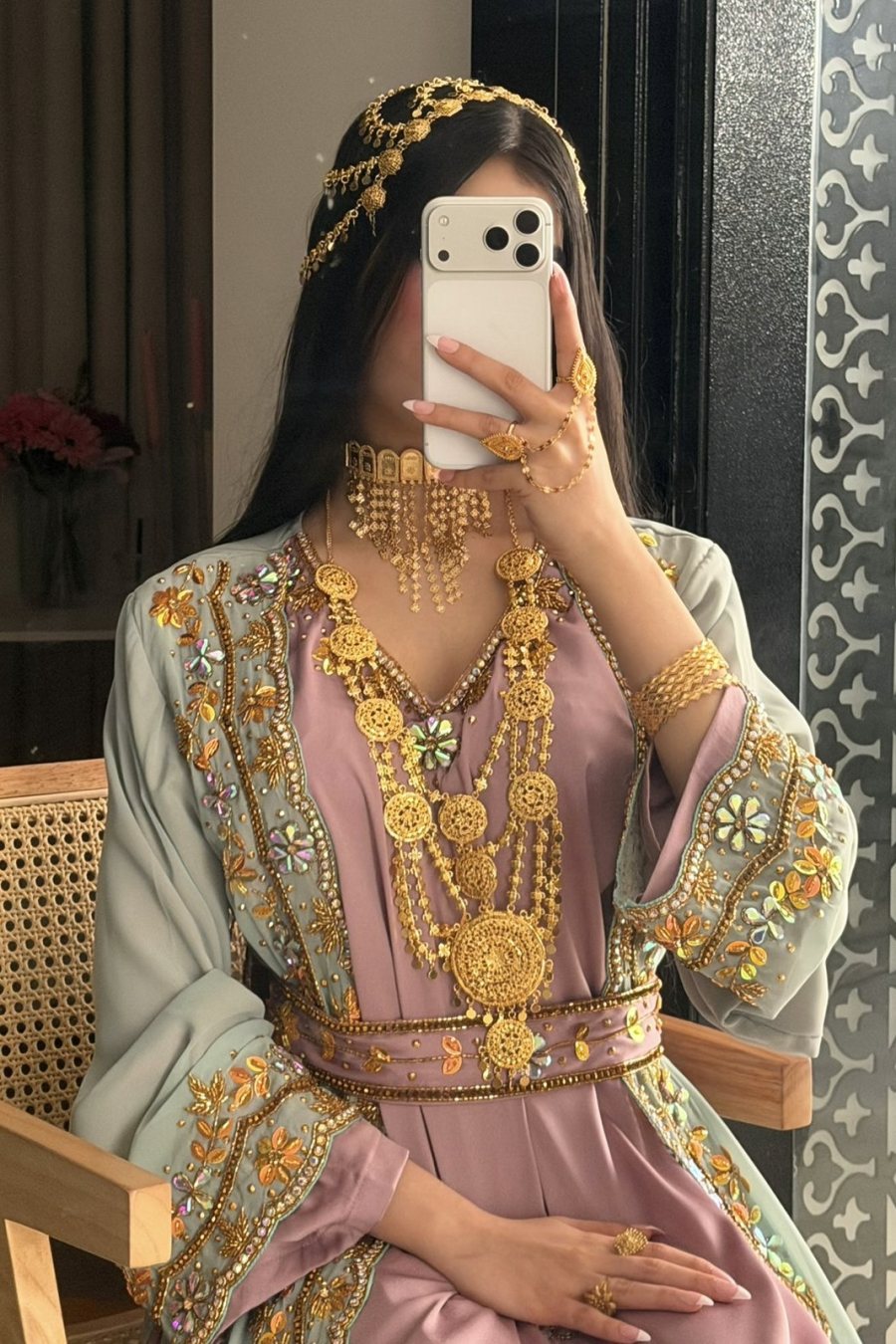 لبس مغربي VIP مع شيلة هدية