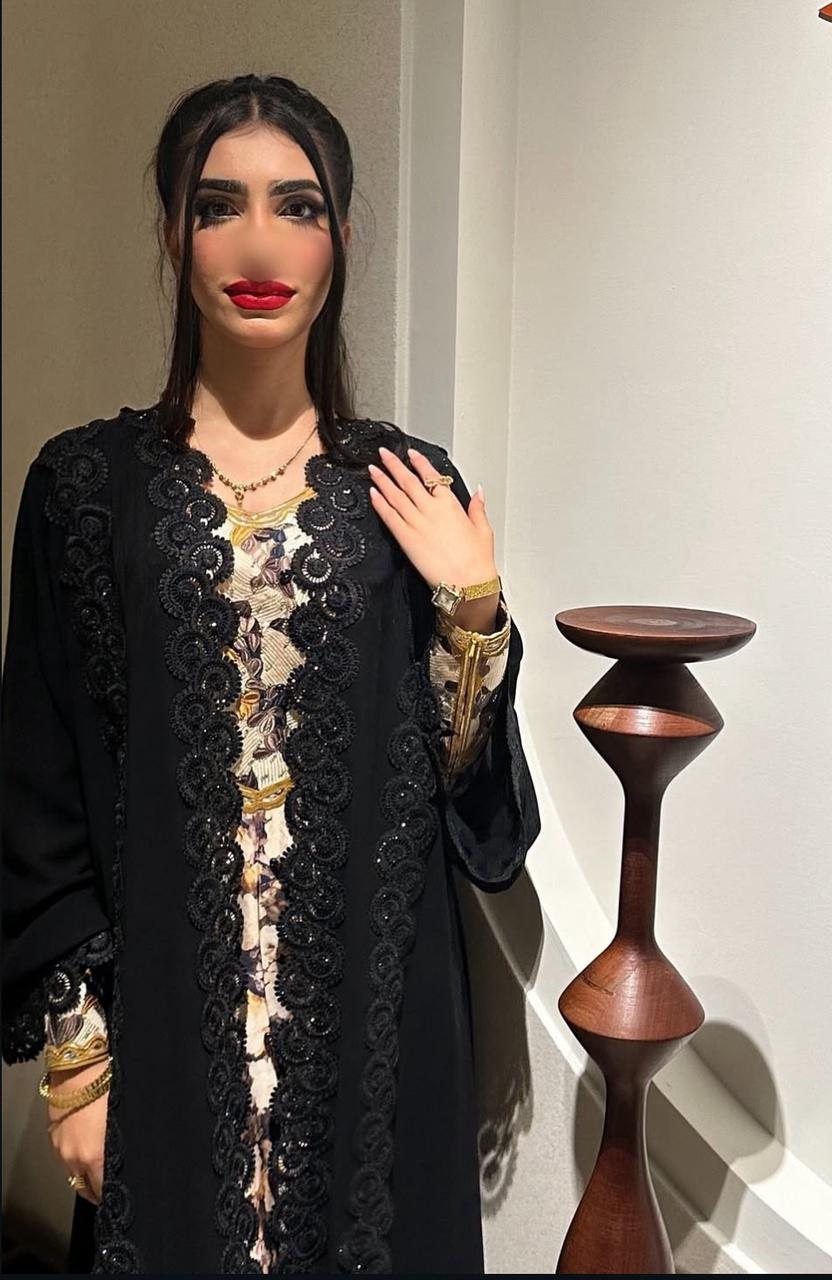 عباية الشيفون المميزه