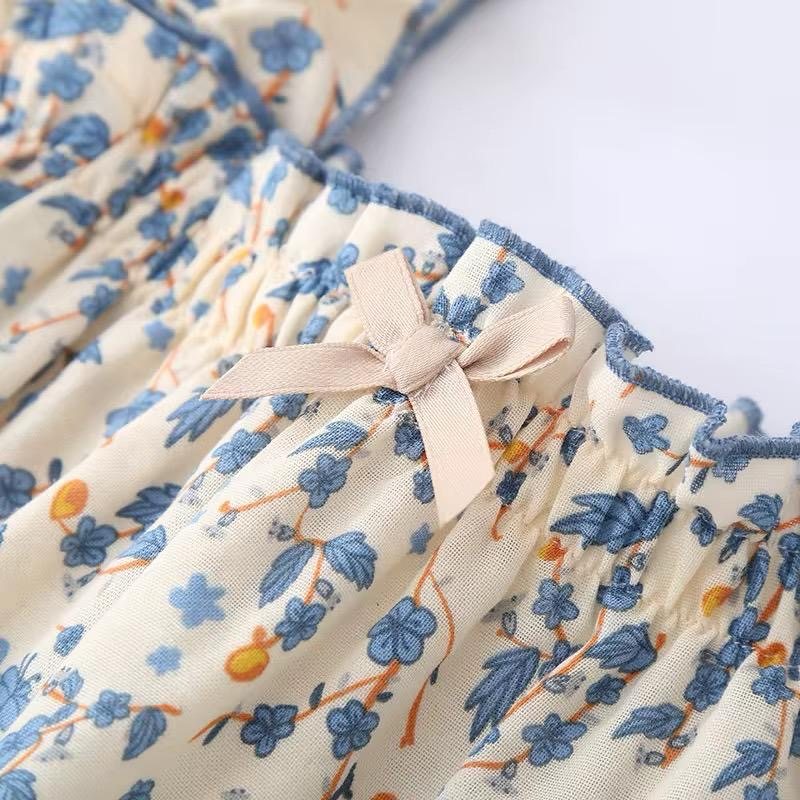Blue Blossom Pajama